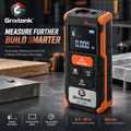 Grixtonk™ BeamPoint Laser Distance Meter – Digital Measuring Tool for Room Dimensions, Renovation, Construction & DIY Projects